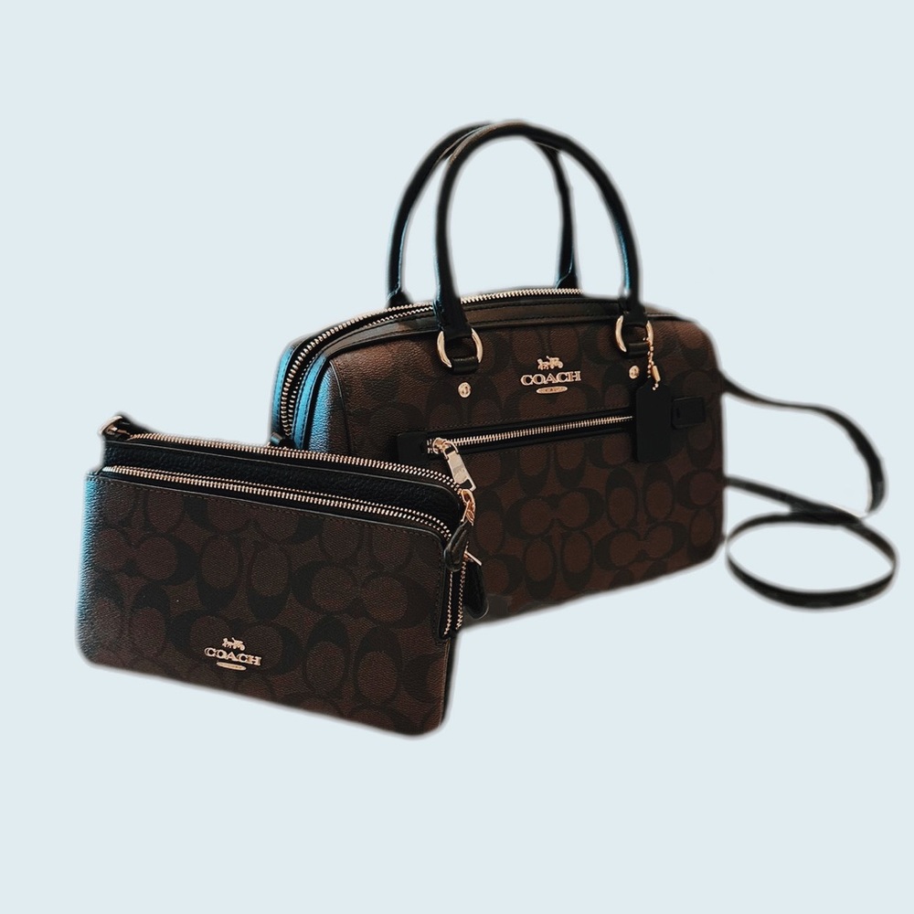 Coach Purse and Wallet DUO Brand New Tags on cute set DESIGNER BAG